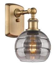 Innovations Lighting 516-1W-BB-G556-6SM - Rochester - 1 Light - 6 inch - Brushed Brass - Sconce