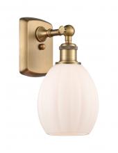 Innovations Lighting 516-1W-BB-G81 - Eaton - 1 Light - 6 inch - Brushed Brass - Sconce