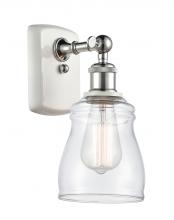 Innovations Lighting 516-1W-WPC-G392-LED - Ellery - 1 Light - 5 inch - White Polished Chrome - Sconce