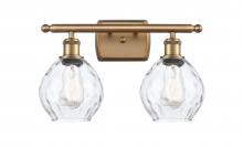 Innovations Lighting 516-2W-BB-G362-LED - Waverly - 2 Light - 16 inch - Brushed Brass - Bath Vanity Light