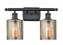 Innovations Lighting 516-2W-BK-G116 - Cobbleskill - 2 Light - 15 inch - Matte Black - Bath Vanity Light