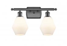 Innovations Lighting 516-2W-OB-G651-6 - Cindyrella - 2 Light - 16 inch - Oil Rubbed Bronze - Bath Vanity Light