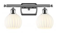 Innovations Lighting 516-2W-PC-G1217-6WV - White Venetian - 2 Light - 16 inch - Polished Chrome - Bath Vanity Light