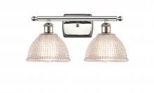 Innovations Lighting 516-2W-PN-G422-LED - Arietta - 2 Light - 18 inch - Polished Nickel - Bath Vanity Light