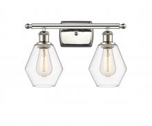 Innovations Lighting 516-2W-PN-G652-6 - Cindyrella - 2 Light - 16 inch - Polished Nickel - Bath Vanity Light