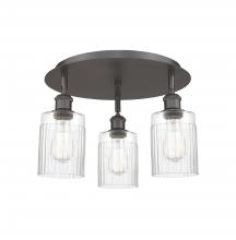 Innovations Lighting 516-3C-OB-G342 - Hadley - 3 Light - 16 inch - Oil Rubbed Bronze - Flush Mount