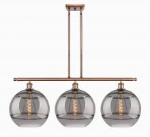 Innovations Lighting 516-3I-AC-G556-12SM - Rochester - 3 Light - 39 inch - Antique Copper - Cord hung - Island Light