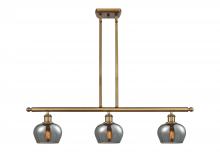 Innovations Lighting 516-3I-BB-G93 - Fenton - 3 Light - 36 inch - Brushed Brass - Cord hung - Island Light