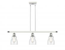 Innovations Lighting 516-3I-WPC-G394-LED - Ellery - 3 Light - 36 inch - White Polished Chrome - Cord hung - Island Light