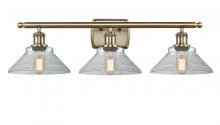  516-3W-AB-G132-LED - Orwell - 3 Light - 28 inch - Antique Brass - Bath Vanity Light