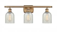 Innovations Lighting 516-3W-BB-G2511 - Caledonia - 3 Light - 25 inch - Brushed Brass - Bath Vanity Light