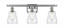 Innovations Lighting 516-3W-SN-G394-LED - Ellery - 3 Light - 25 inch - Brushed Satin Nickel - Bath Vanity Light