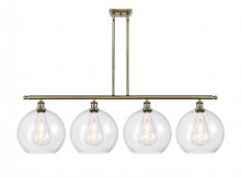 Innovations Lighting 516-4I-AB-G122-12 - Athens - 4 Light - 50 inch - Antique Brass - Stem Hung - Island Light