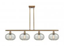 Innovations Lighting 516-4I-BB-G249 - Gorham - 4 Light - 48 inch - Brushed Brass - Cord hung - Island Light