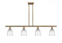 Innovations Lighting 516-4I-BB-G442 - Brookfield - 4 Light - 48 inch - Brushed Brass - Cord hung - Island Light