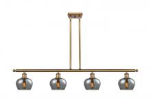 Innovations Lighting 516-4I-BB-G93 - Fenton - 4 Light - 48 inch - Brushed Brass - Cord hung - Island Light