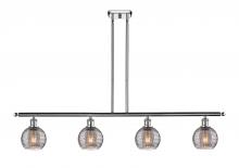 Innovations Lighting 516-4I-PC-G1213-6SM - Athens Deco Swirl - 4 Light - 48 inch - Polished Chrome - Cord hung - Island Light