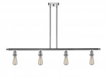  516-4I-PC - Bare Bulb - 4 Light - 48 inch - Polished Chrome - Cord hung - Island Light