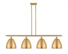 Innovations Lighting 516-4I-SG-MBD-9-SG - Bristol - 4 Light - 48 inch - Satin Gold - Cord hung - Island Light