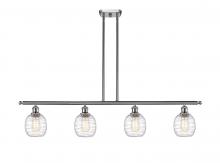 Innovations Lighting 516-4I-SN-G1013 - Belfast - 4 Light - 48 inch - Brushed Satin Nickel - Cord hung - Island Light