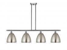 Innovations Lighting 516-4I-SN-MBD-9-SN - Bristol - 4 Light - 48 inch - Brushed Satin Nickel - Cord hung - Island Light