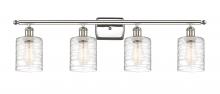 Innovations Lighting 516-4W-PN-G1113 - Cobbleskill - 4 Light - 35 inch - Polished Nickel - Bath Vanity Light