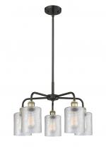 Innovations Lighting 516-5CR-BAB-G112 - Cobbleskill - 5 Light - 23 inch - Black Antique Brass - Chandelier