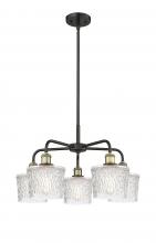 Innovations Lighting 516-5CR-BAB-G402 - Niagara - 5 Light - 25 inch - Black Antique Brass - Chandelier