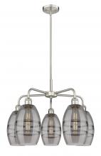  516-5CR-SN-G557-6SM - Vaz - 5 Light - 24 inch - Satin Nickel - Chandelier