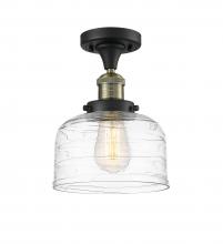 Innovations Lighting 517-1CH-BAB-G713 - Bell - 1 Light - 8 inch - Black Antique Brass - Semi-Flush Mount