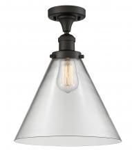 Innovations Lighting 517-1CH-OB-G42-L - Cone - 1 Light - 12 inch - Oil Rubbed Bronze - Semi-Flush Mount