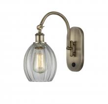 Innovations Lighting 518-1W-AB-G82-LED - Eaton - 1 Light - 6 inch - Antique Brass - Sconce