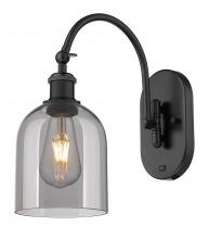 Innovations Lighting 518-1W-BK-G558-6SM - Bella - 1 Light - 6 inch - Matte Black - Sconce