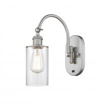 Innovations Lighting 518-1W-SN-G802 - Clymer - 1 Light - 4 inch - Brushed Satin Nickel - Sconce