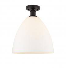 Innovations Lighting 616-1F-OB-GBD-121 - Bristol - 1 Light - 12 inch - Oil Rubbed Bronze - Semi-Flush Mount