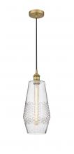 Innovations Lighting 616-1P-BB-G684-7 - Windham - 1 Light - 7 inch - Brushed Brass - Cord hung - Mini Pendant