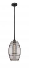 Innovations Lighting 616-1S-BK-G557-10SM - Vaz - 1 Light - 10 inch - Matte Black - Cord hung - Mini Pendant