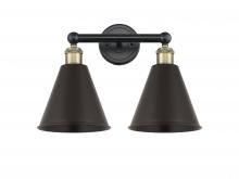 Innovations Lighting 616-2W-BAB-MBC-8-BK - Berkshire - 2 Light - 17 inch - Black Antique Brass - Bath Vanity Light