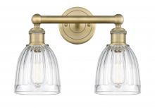 Innovations Lighting 616-2W-BB-G442 - Brookfield - 2 Light - 15 inch - Brushed Brass - Bath Vanity Light