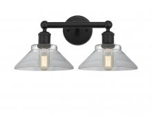 Innovations Lighting 616-2W-BK-G132 - Orwell - 2 Light - 17 inch - Matte Black - Bath Vanity Light