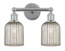 Innovations Lighting 616-2W-PC-G559-5ME - Bridal Veil - 2 Light - 14 inch - Polished Chrome - Bath Vanity Light