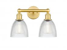 Innovations Lighting 616-2W-SG-G382 - Castile - 2 Light - 15 inch - Satin Gold - Bath Vanity Light