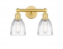 Innovations Lighting 616-2W-SG-G442 - Brookfield - 2 Light - 15 inch - Satin Gold - Bath Vanity Light