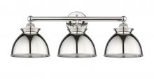 Innovations Lighting 616-3W-PN-M14-PN - Adirondack - 3 Light - 26 inch - Polished Nickel - Bath Vanity Light