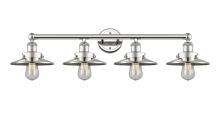  616-4W-PN-M1-PN - Edison - 4 Light - 35 inch - Polished Nickel - Bath Vanity Light