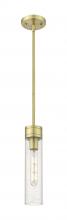 Innovations Lighting 617-1S-AB-G617-11SDY - Boreas - 1 Light - 3 inch - Antique Brass - Stem Hung - Mini Pendant