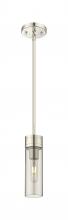 Innovations Lighting 617-1S-PN-G617-8SM - Boreas - 1 Light - 3 inch - Polished Nickel - Stem Hung - Mini Pendant