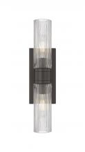 Innovations Lighting 617-2W-OB-G617-8SCL - Boreas - 2 Light - 18 inch - Oil Rubbed Bronze - Bath Vanity Light