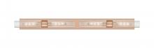 Innovations Lighting 617L-4W-AC-G617-11SCL - Boreas - 4 Light - 51 inch - Antique Copper - Bath Vanity Light