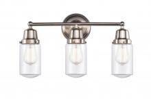 Innovations Lighting 623-3W-SN-G312 - Dover - 3 Light - 21 inch - Brushed Satin Nickel - Bath Vanity Light